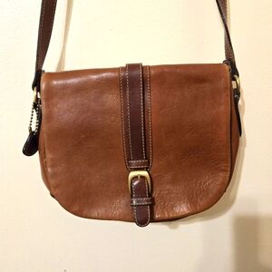 Bally saddle crossbody bag purse handbag
